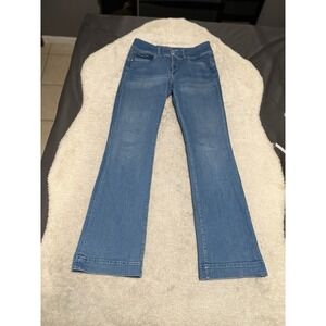 Salsa Jeans Secret Bootcut Women's Blue Denim Jeans Size 33x32 Pants Stretch